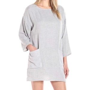Mara Hoffman Cotton Stripped Tunic Dress